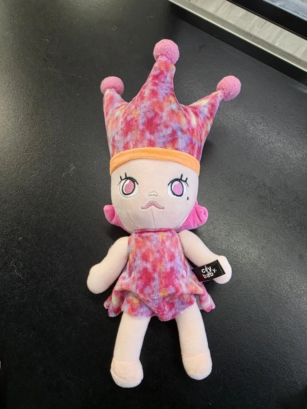 CRY BABY Royal Molly Baby Pink Tie-Dye Princess Plush Doll RARE